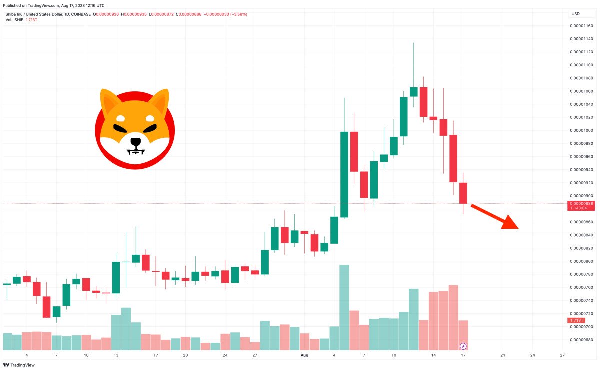 Shiba Inu Price Prediction as SHIB Drops 7.5% After Shibarium Launch – What